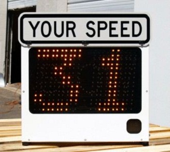 Radar Speed Feedback Sign
